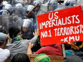 Manila trump protest