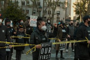 PolicePlazaprotest