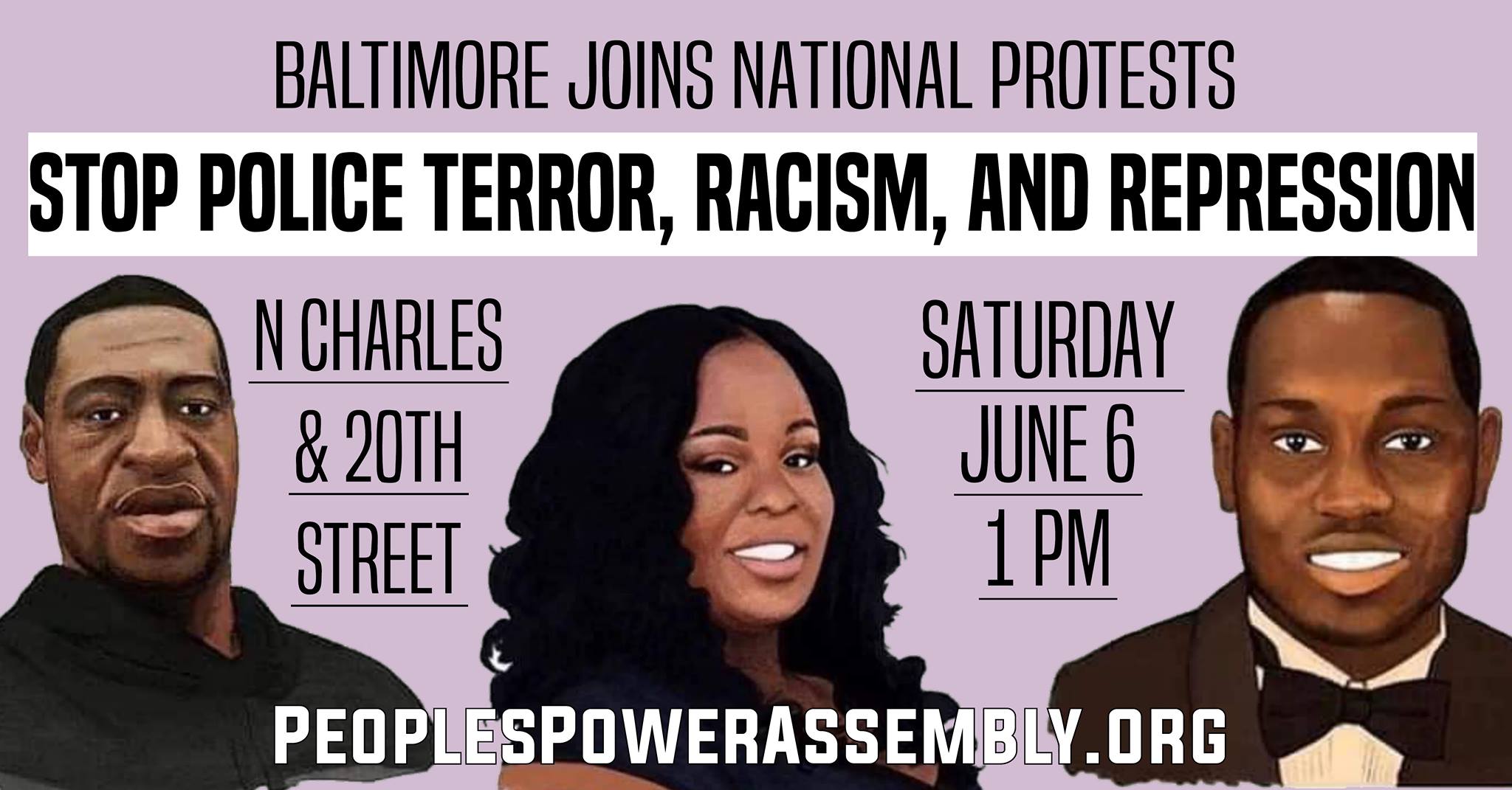 Baltimore joins national protests: Stop Police Terror & Racism!