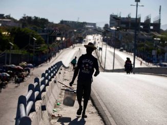 2021 02 01 General strike from Delmas Nazon bridge by Dieu Nalio Chery AP