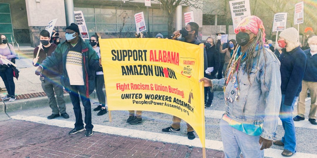 Baltimore supports Bessemer Amazon workers