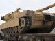 Four US Army Abrams tanks 15 BFVs reach Estonia