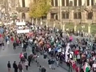 Mass demonstrations in Germany october 30