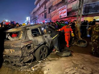 Baghdad iraq drone srike