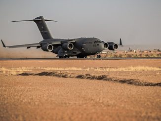 C 17 takeoff Niger Air Base 201