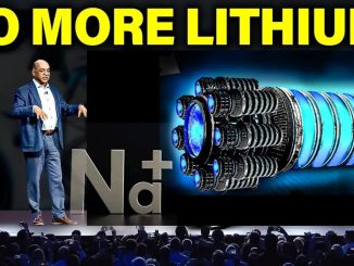 China has developed sodium ion batteries to replace lithium ions which are more expensive and much less available