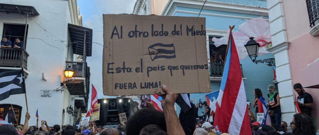 Puerto rico protests luma energy