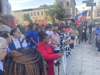 2024 09 17 Demo of Immigrants United against Hate at St Jerome on Nostrand Avenue Brooklyn 1920x1440
