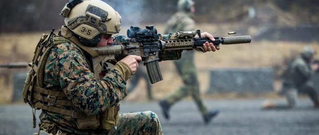 US Marines change course in the Pacific