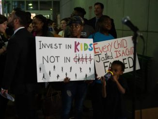 Youth prison protest