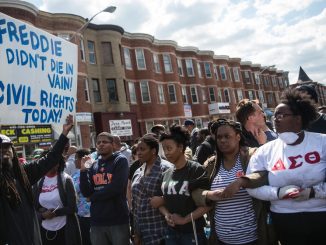 Freddie gray protest