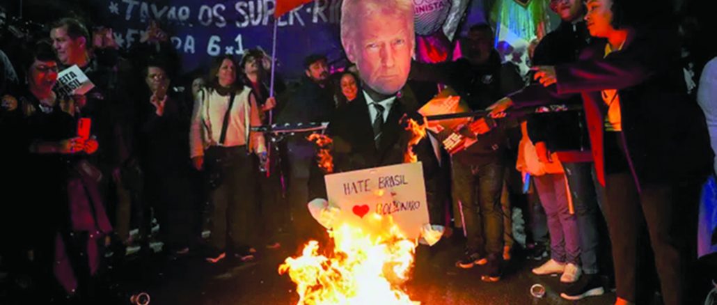 Brazil protesttrumpbolsonaro