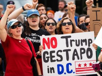 Protests trump dc police federal takeover 19