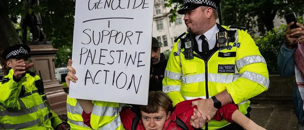 Palestine action protest