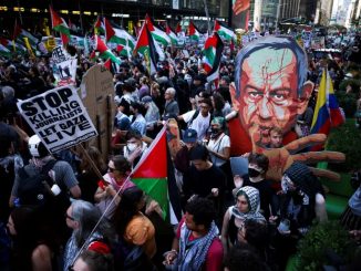Netanyahu protest nyc
