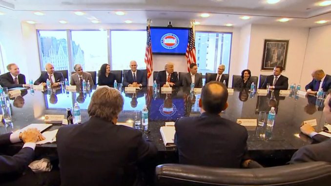 Trump tech roundtable