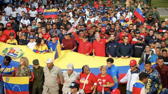 Venezuela mobilization CCS Francisco Trias