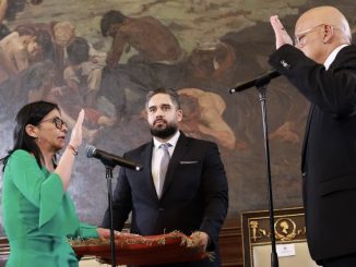 Delcy Rodriguez sworn in Venezuela