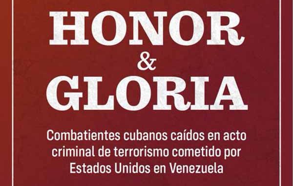 Combatienetes cubanos caidos en venezuela