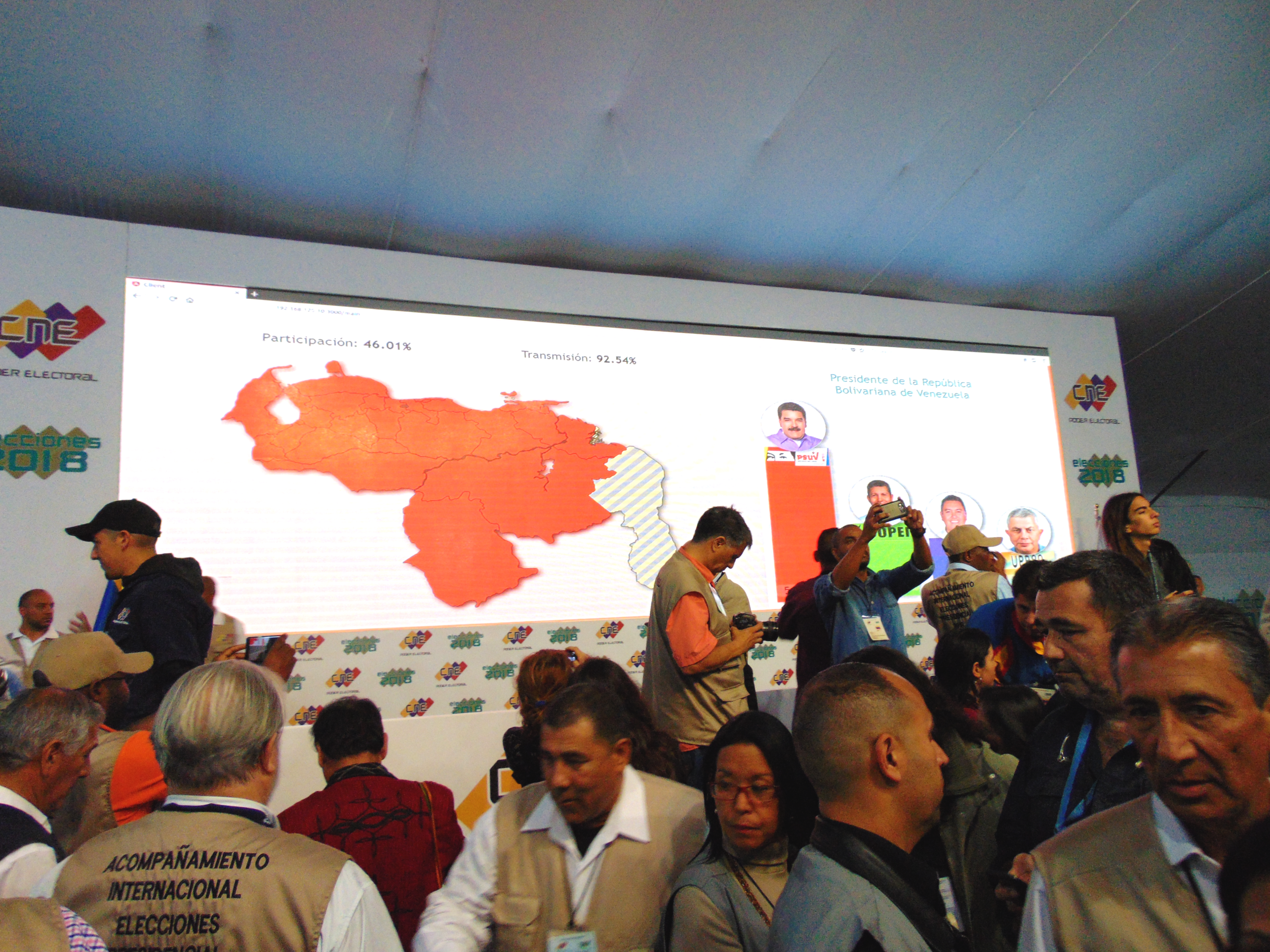 Announcements venezuela election