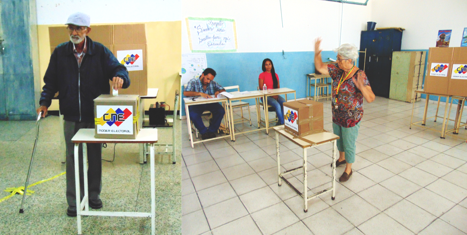 Elder voters venezuela