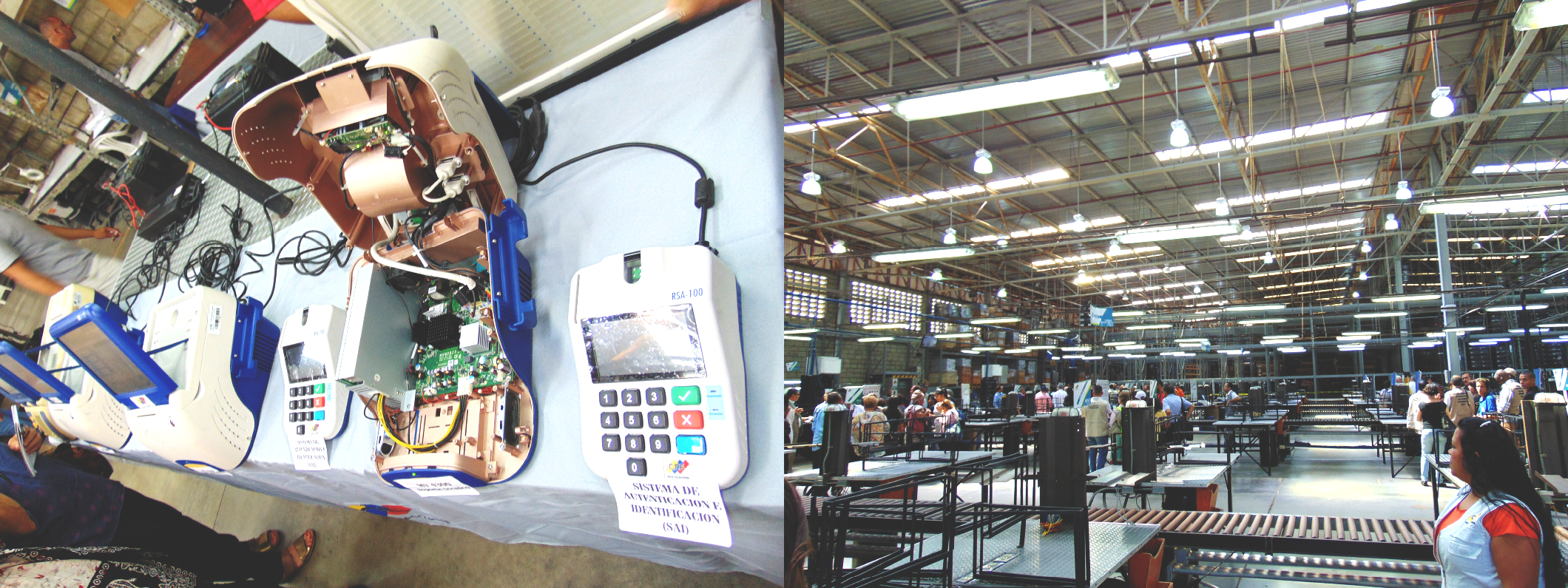 Voting machine factory venezuela