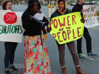 Central Hudson Protests Shutdown