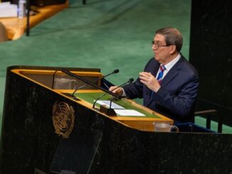 Canciller cuba en debate sobre bloqueo contra cuba en onu