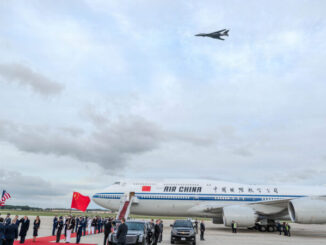 PRC President Xi Jinping arrives at Joint Base Andrews for state visit