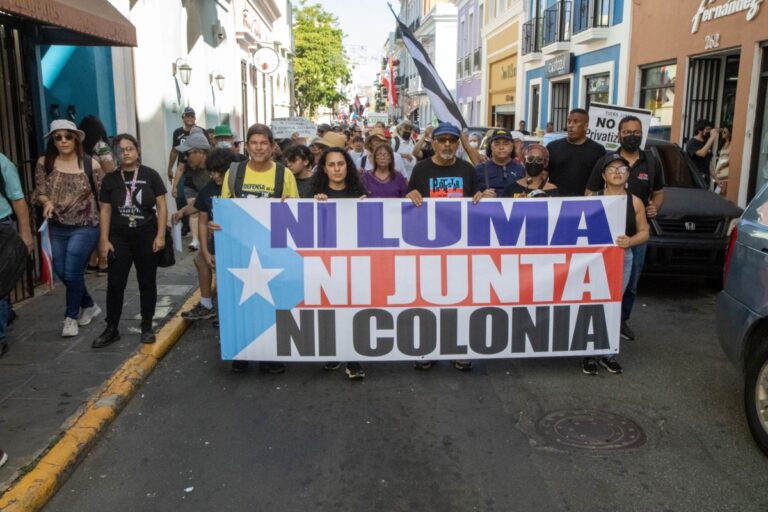 LUMA protest