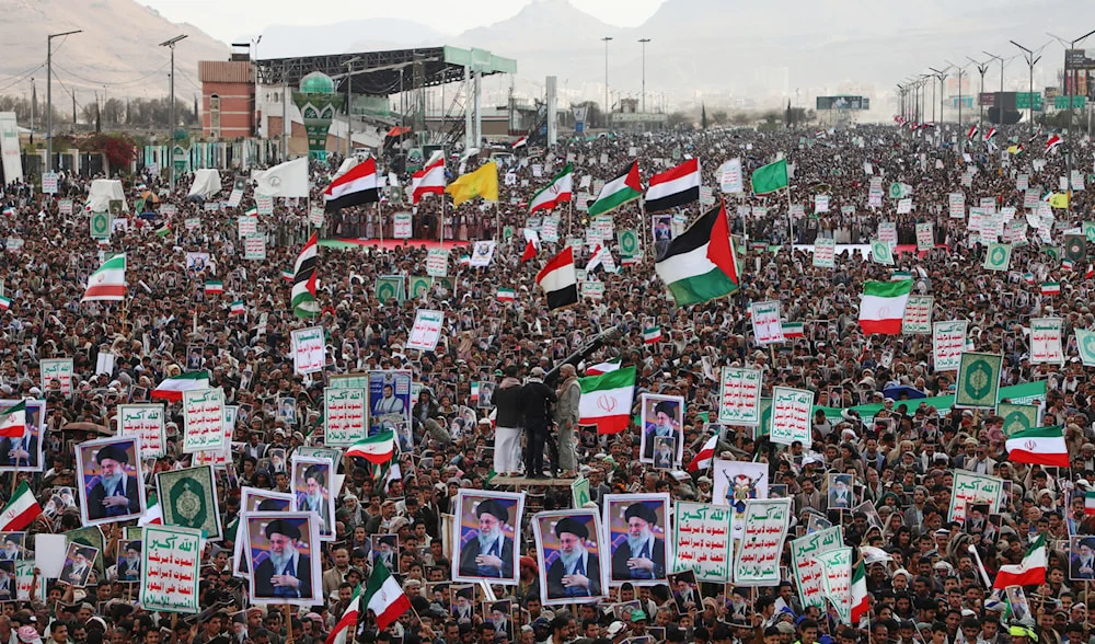 Sanaa rally