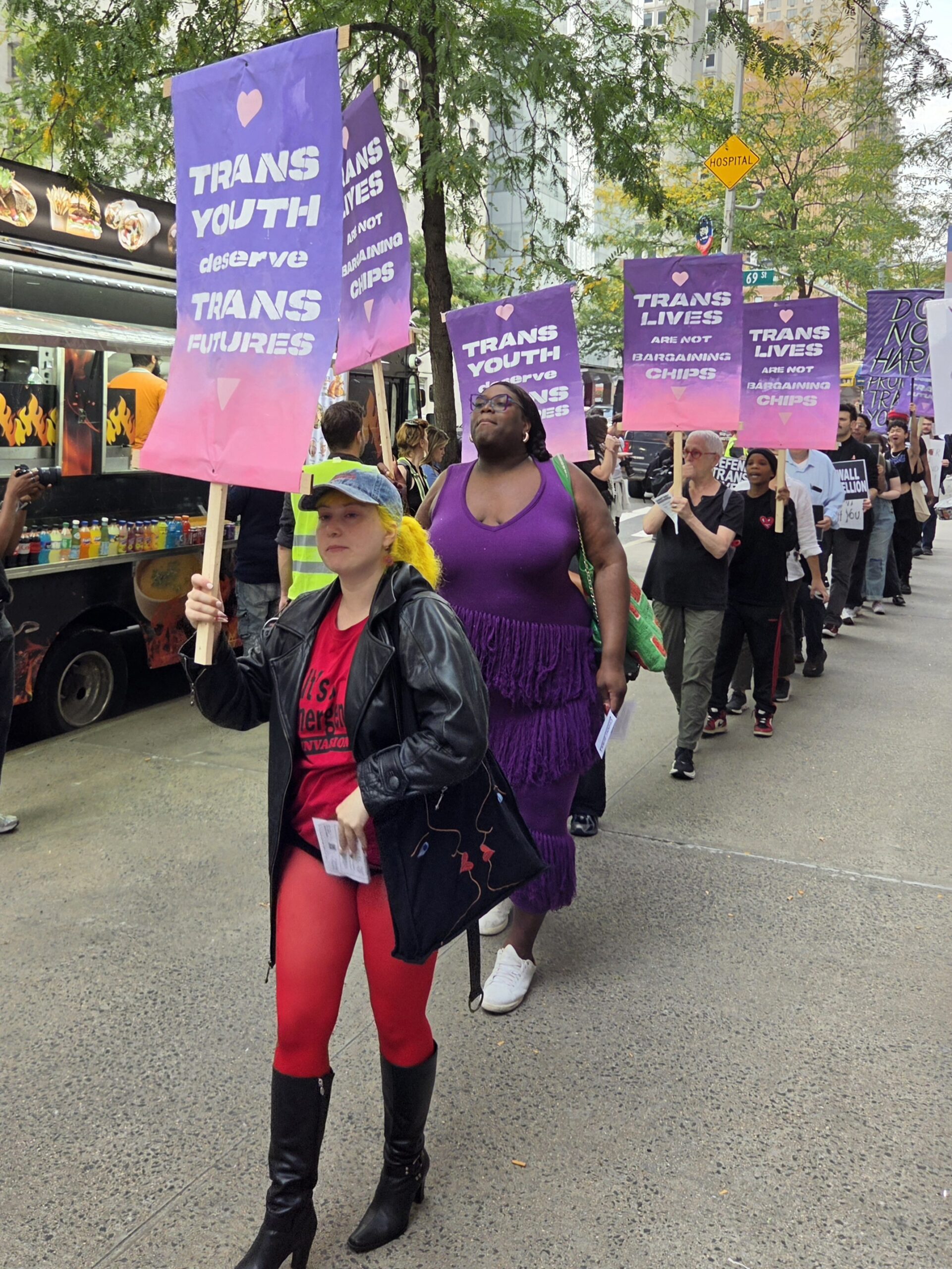 NYP protest