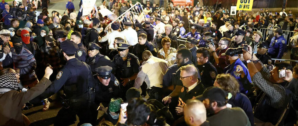 Bronx nyc anti ice protest